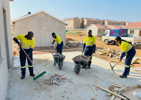 Site cleaning services